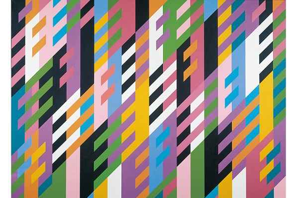 نمایشگاه نقاشی های بریجیت رایلی از 1963 تا 2015 در گالری هنر مدرن اسکاتلند