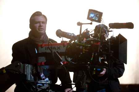 کریستوفر نولان در پشت صحنه the dark knight rises