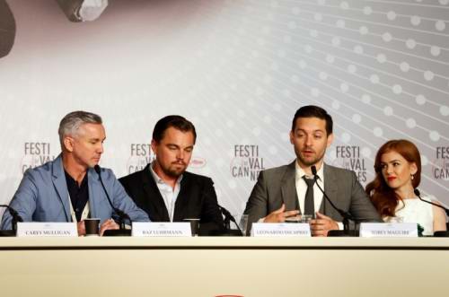 گتسبی بزرگ نشست مطبوعاتی